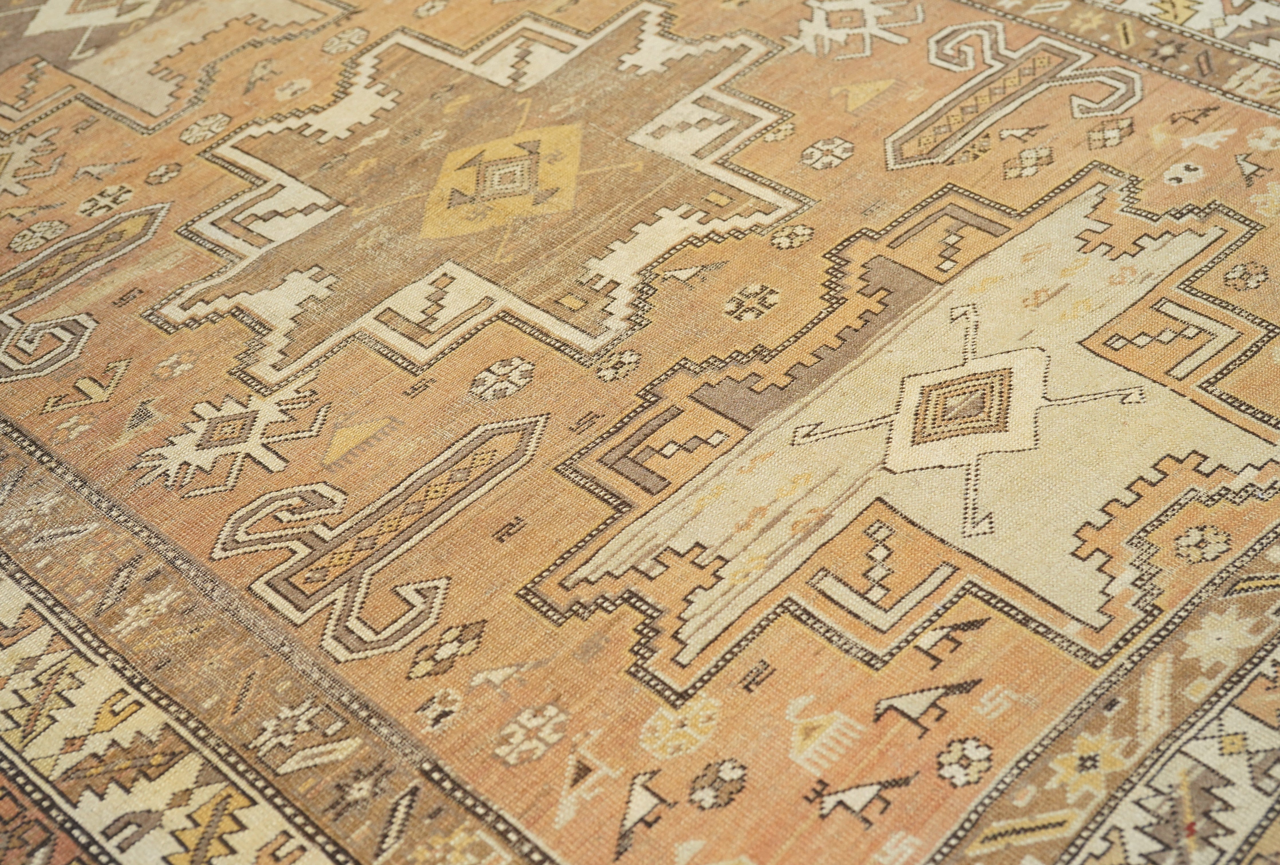 Antique Caucasian Shirvan Rug 3'11'' x 5'1''