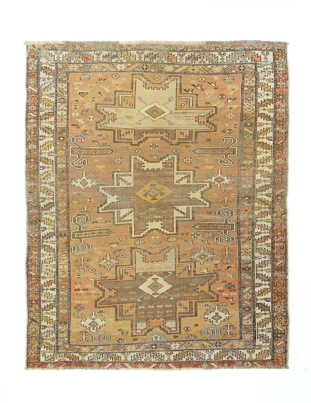 Antique Shirvan Rug 3'11'' x 5'1''