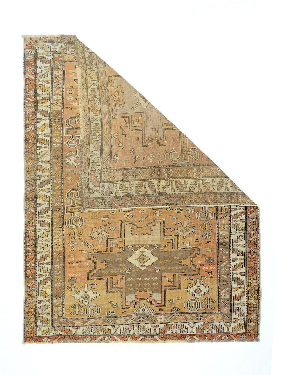 Antique Caucasian Shirvan Rug 3'11'' x 5'1''