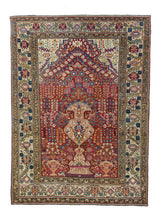 Antique Persian Farahan 4'9'' x 6'7''