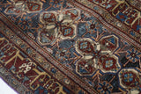 Antique Mohtasham Kashan Rug 7'5'' x 10'1''