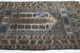 Vintage Baluch Rug 3'3'' x 4'8''