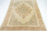 Vintage Kashan Rug 4'3'' x 7'3''