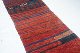 Vintage Gabbeh Runner 2'7'' x 9'9''