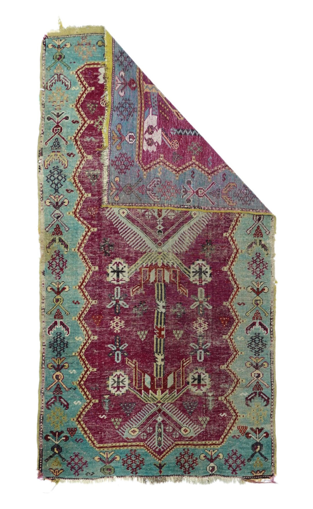 Antique Caucasian Karabagh Rug 3'1'' x 5'8''
