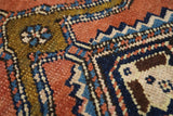 Antique  Heriz Rug 3'9'' x 5'1''