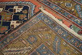 Antique  Heriz Rug 3'9'' x 5'1''