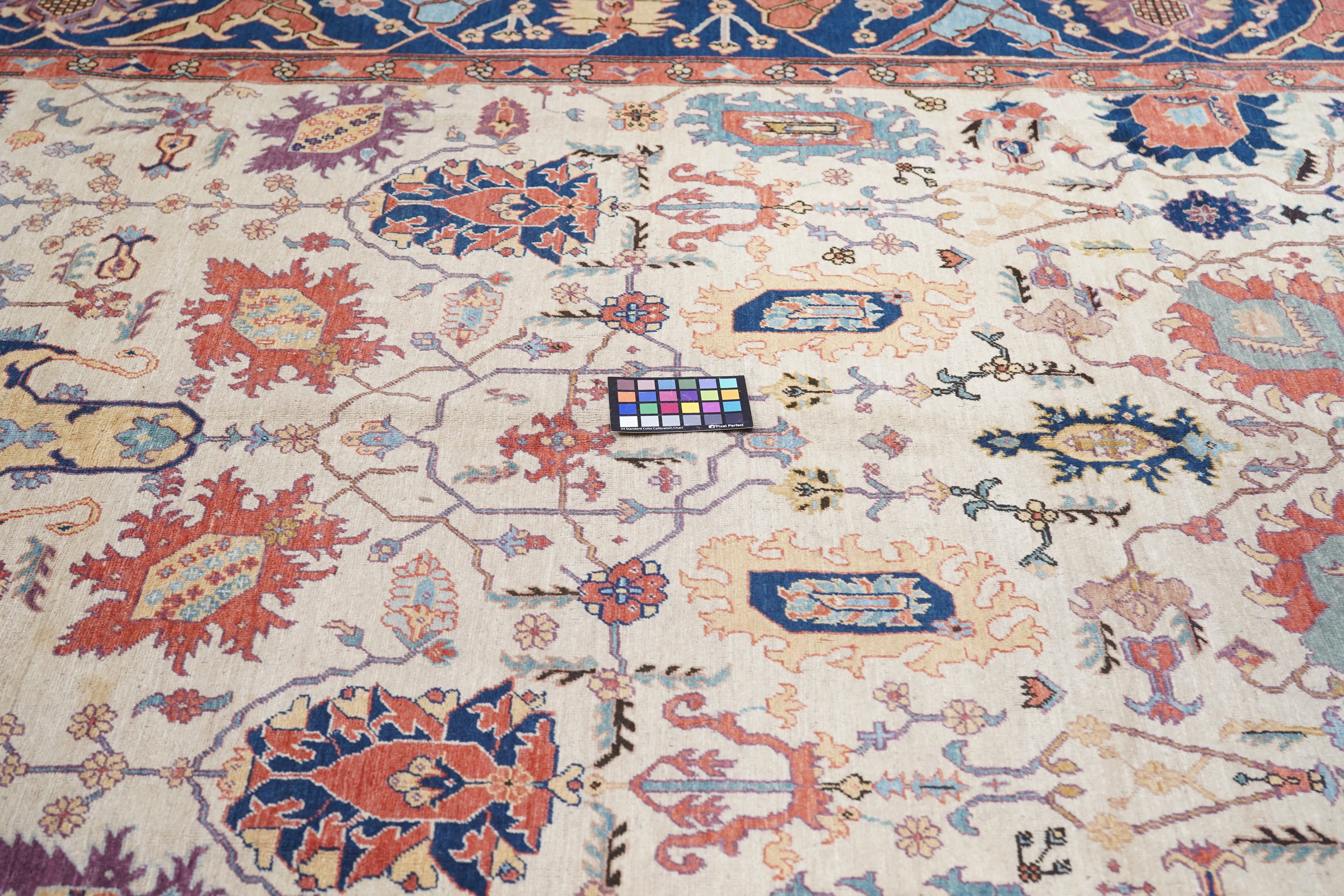 Vintage Turkish Area Rug 9'0" x 10'8"
