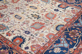 Vintage Turkish Area Rug 9'0" x 10'8"