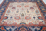 Vintage Turkish Area Rug 9'0" x 10'8"