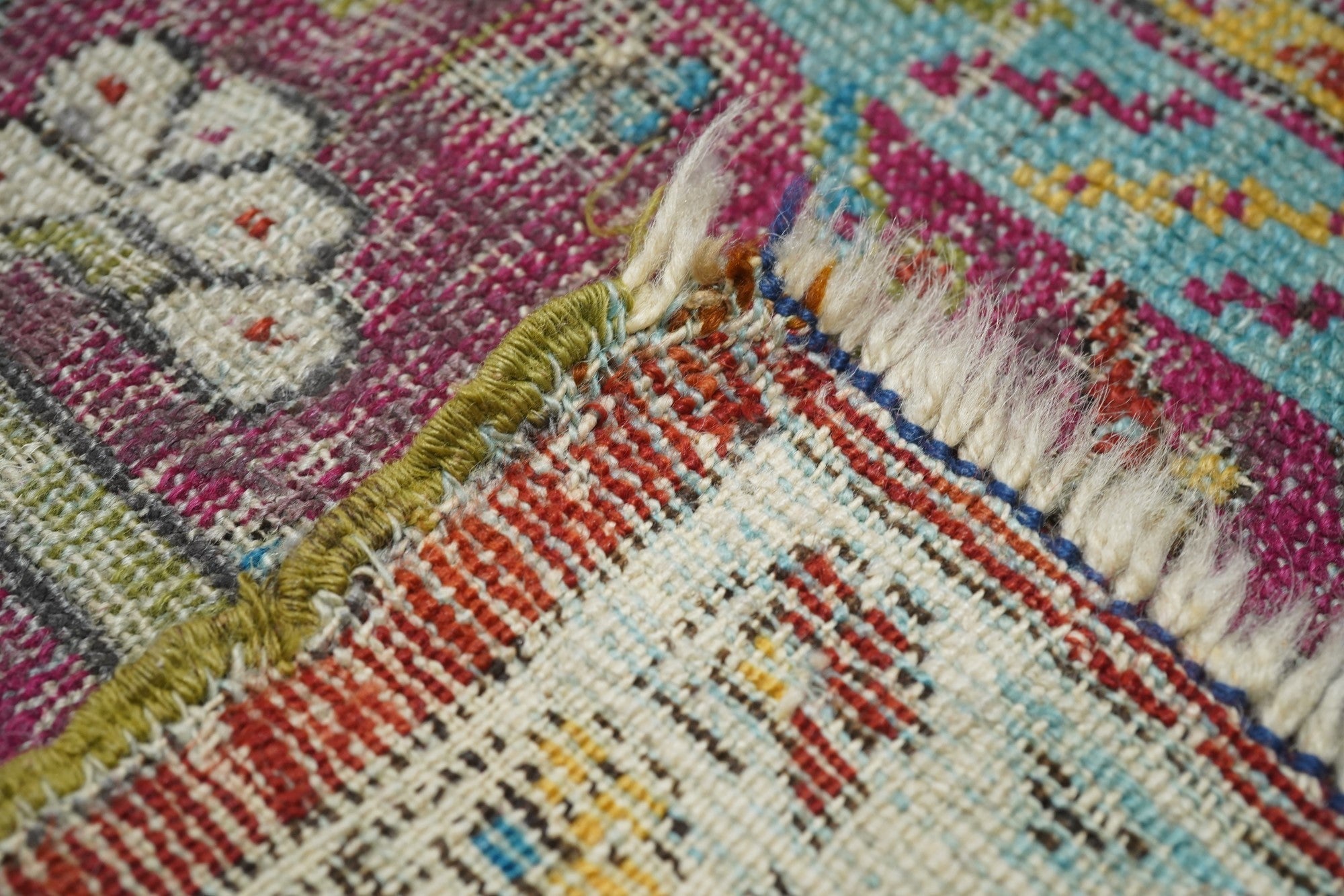 Antique Caucasian Karabagh Rug 3'6'' x 5'7''