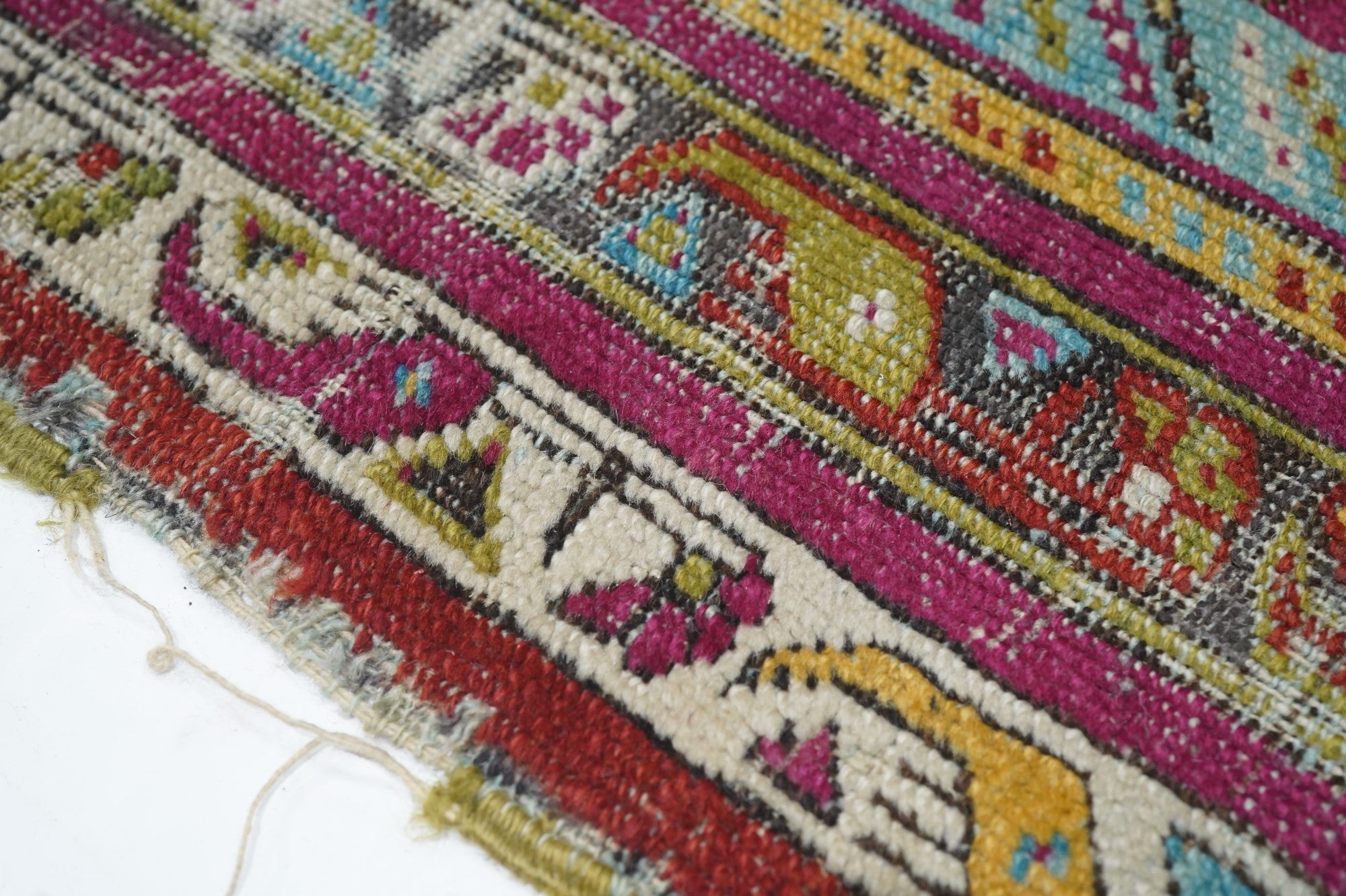 Antique Caucasian Karabagh Rug 3'6'' x 5'7''