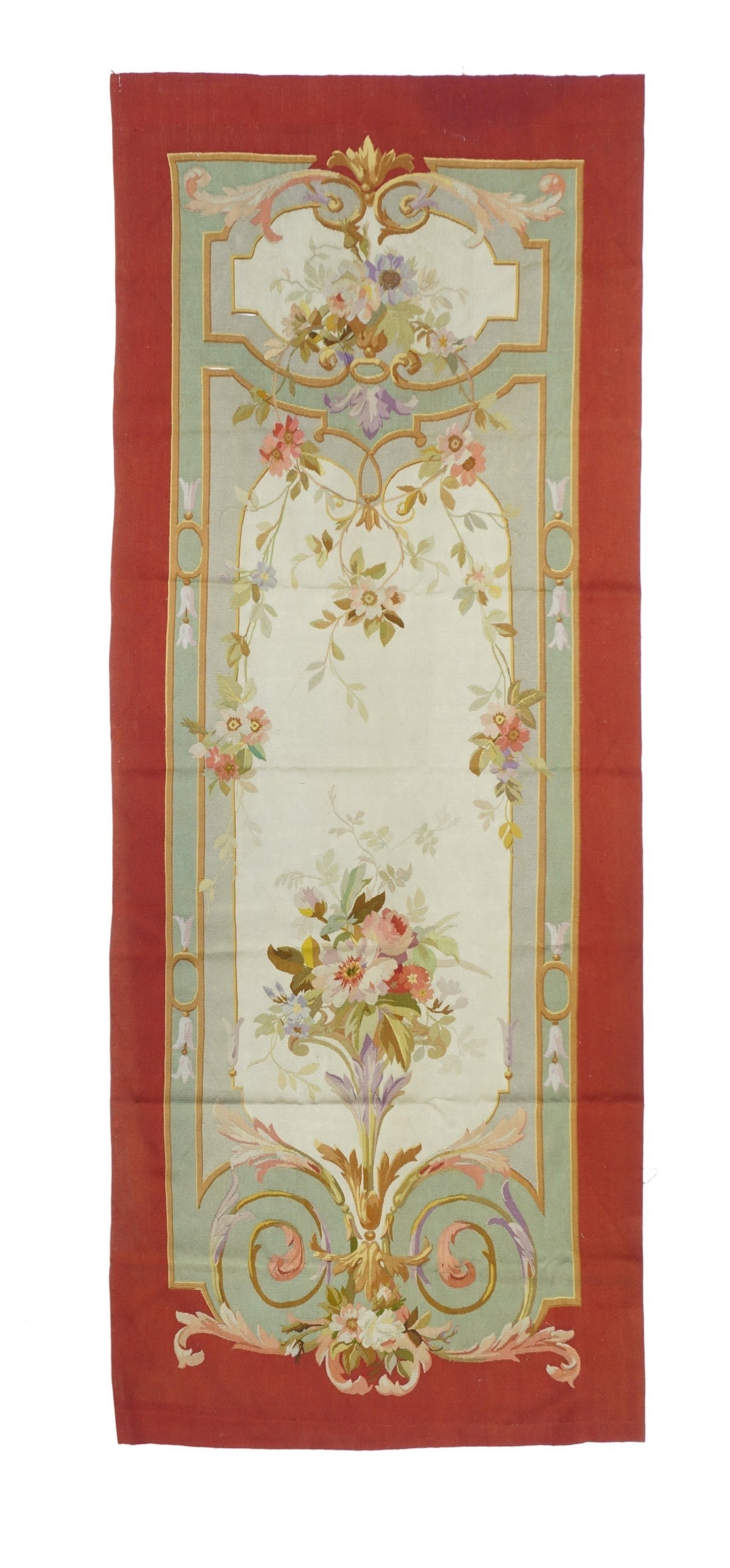Aubusson Rug 3'10'' x 10'3''