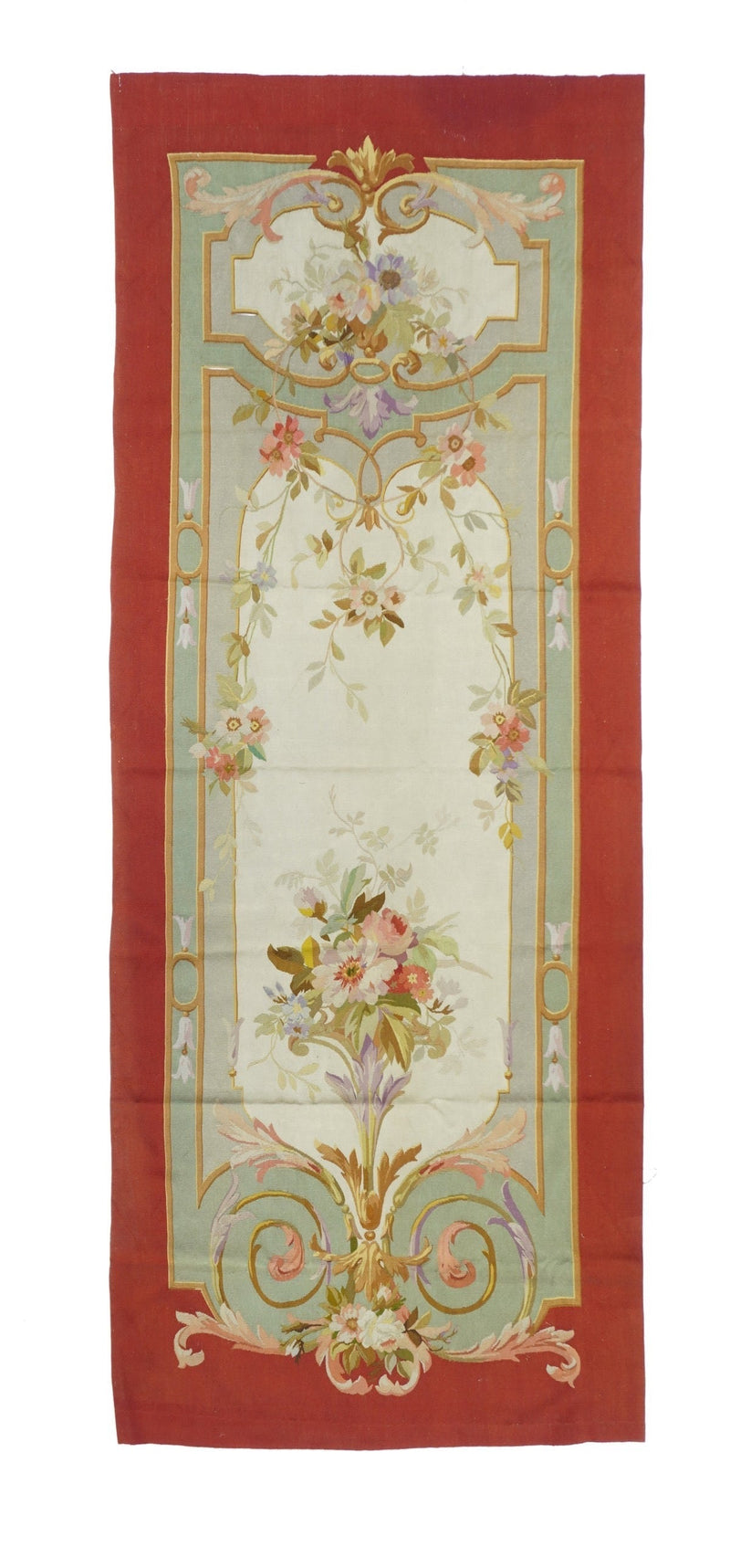 Aubusson Rug 3'10'' x 10'3''