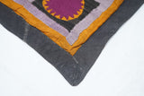 Uzbak Suzani Rug 3'10'' x 4'0"