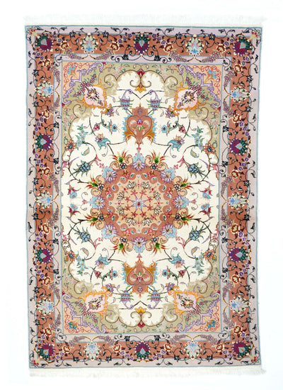Extremely Fine Vintage  Tabriz Rug 3' 3
