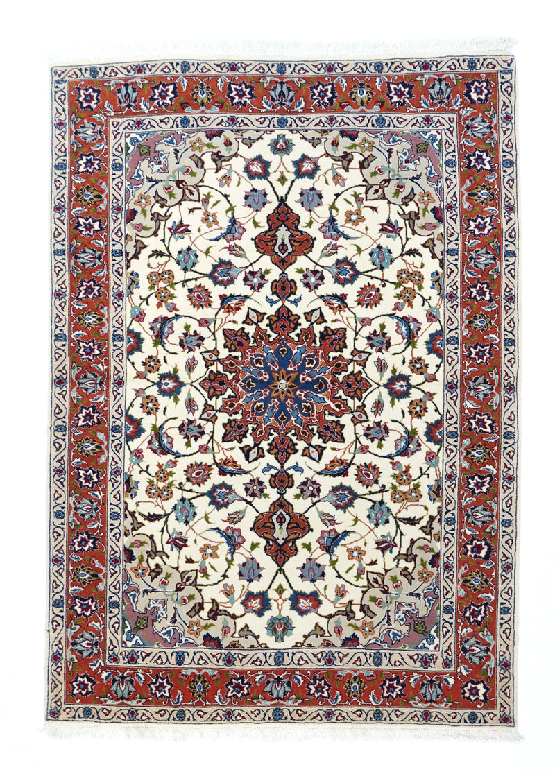 Vintage Extremely Fine Tabriz Rug 3'5'' x 5'2''