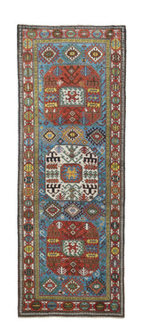 Antique Kazak Rug 3'6'' x 9'10''