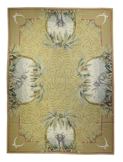 French Aubusson Design Rug 10' x 14'