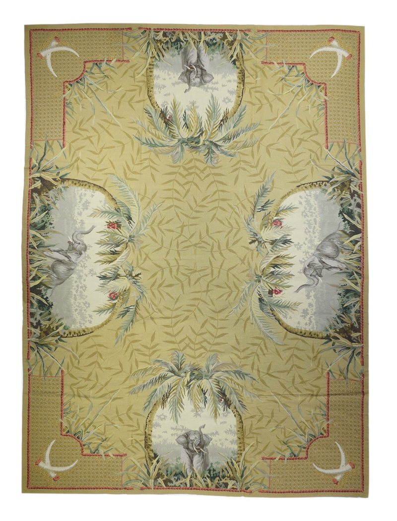 French Aubusson Design Rug 10' x 14'