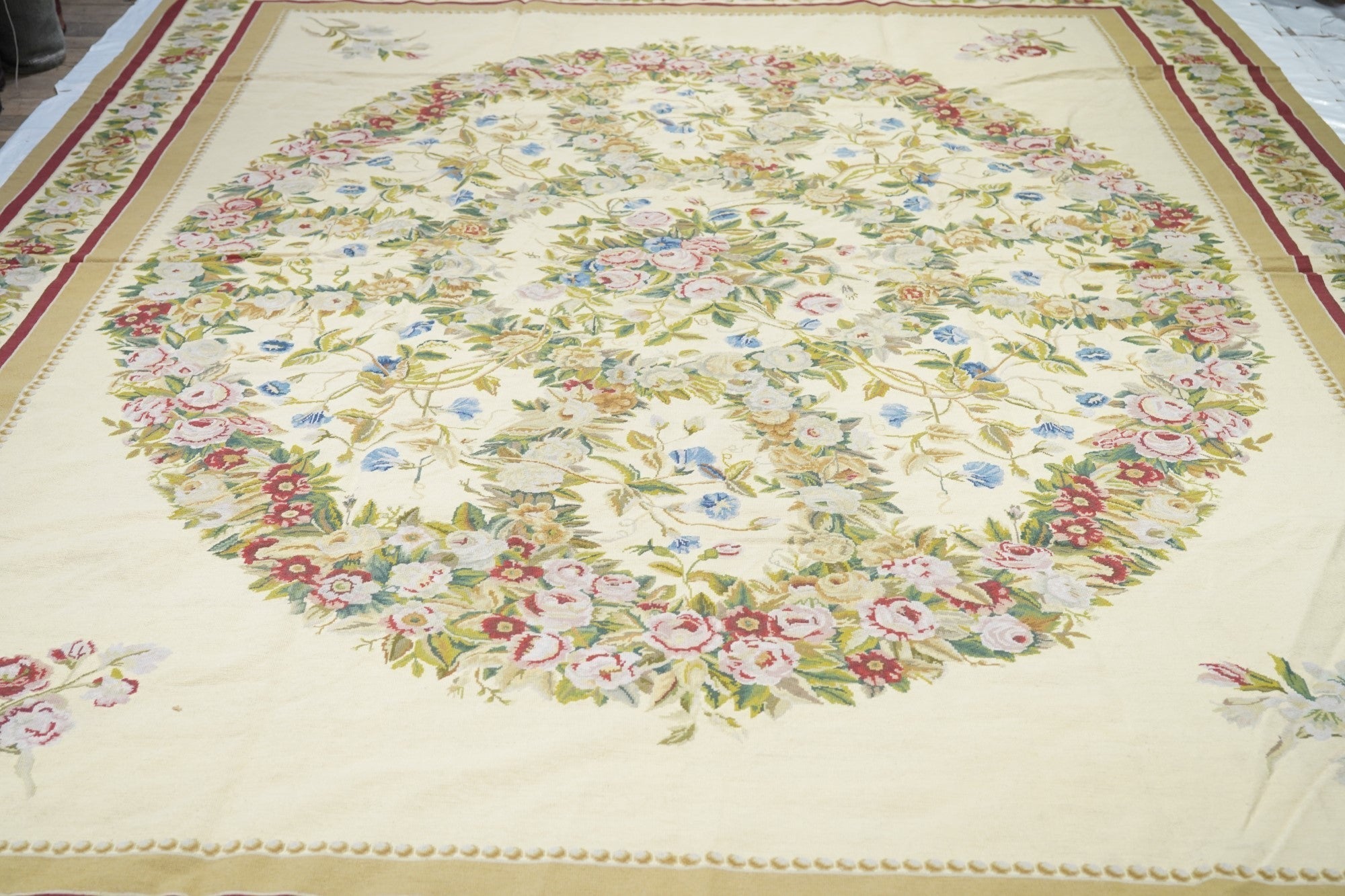 French Aubusson Design Rug 10'0" x 14'0"