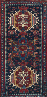 Antique Heriz Rug 3'0" x 5'0"