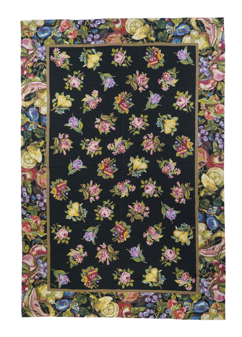 French Aubusson Design Rug 6'0