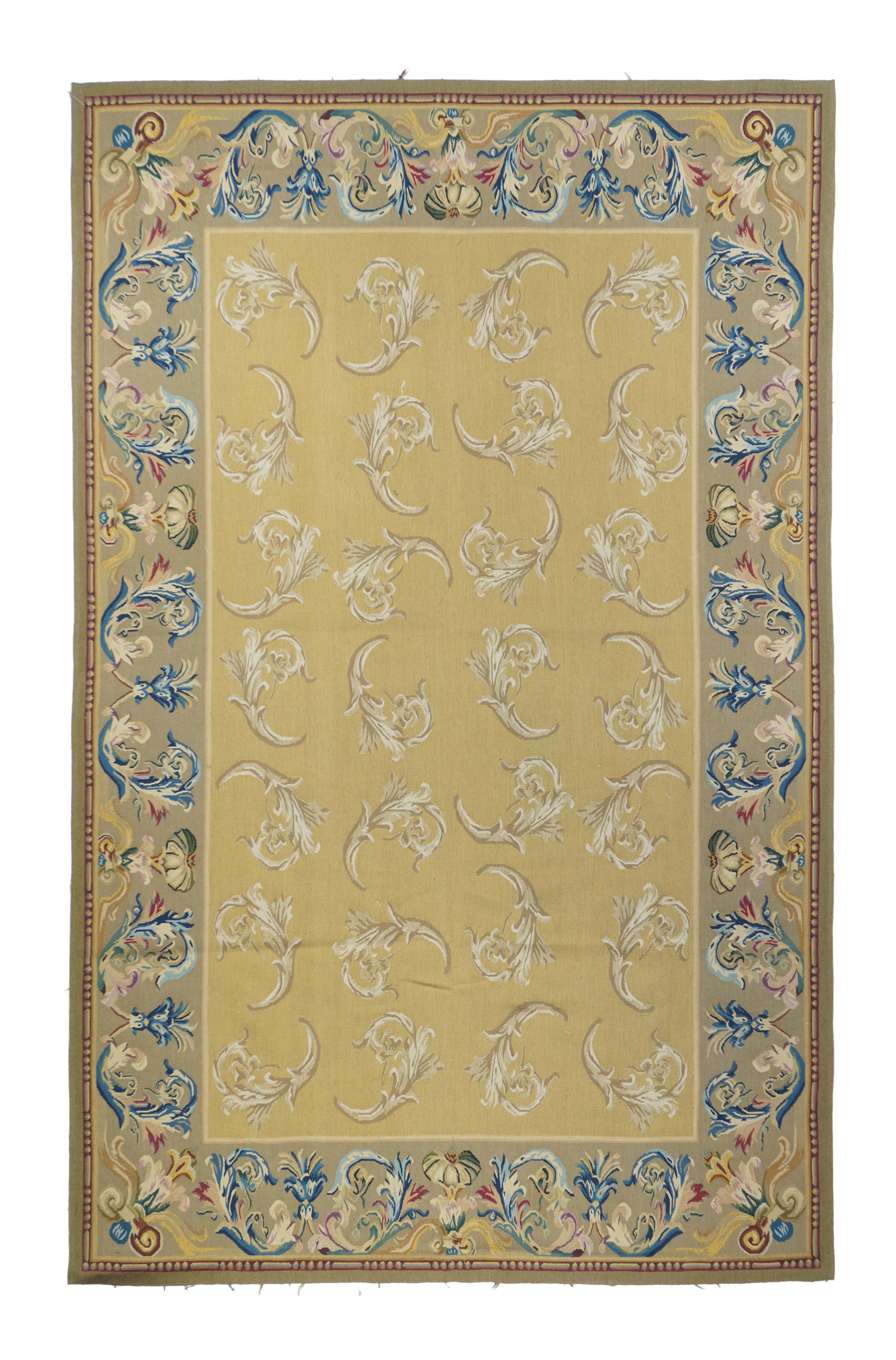 Aubusson Rug 5'10'' x 9'