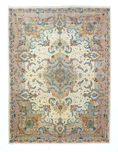 Vintage Extremely Fine Tabriz Rug 4'11'' x 6'7''