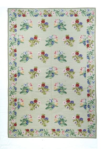 French Aubusson Design Rug 6'0