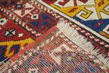 Antique Caucasian Kazak Rug 3'7'' x 5'10''