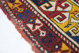 Antique Caucasian Kazak Rug 3'7'' x 5'10''