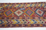 Antique Caucasian Kazak Rug 3'7'' x 5'10''