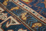 Antique Caucasian Kuba Rug 3'4'' x 11'10''