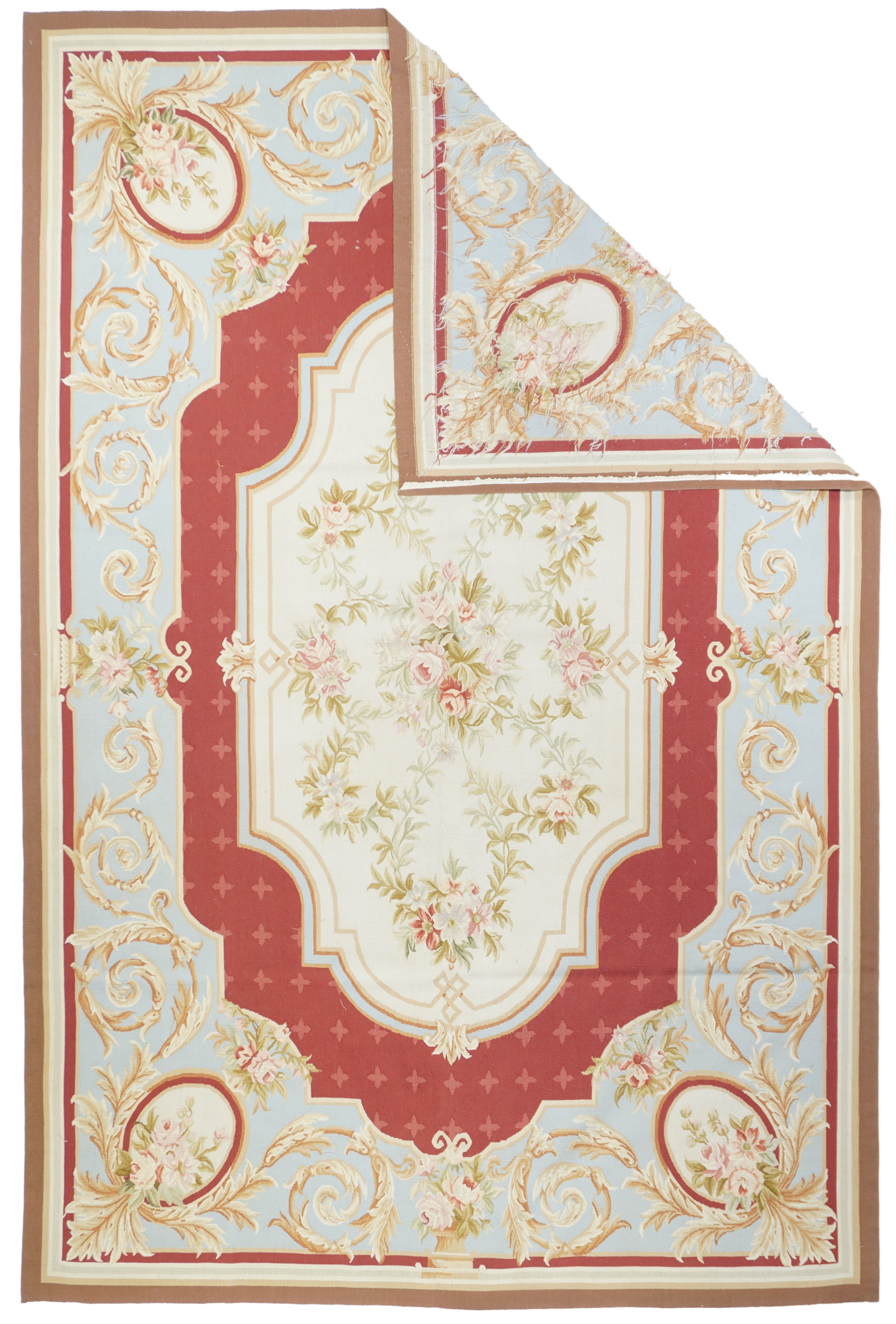 Aubusson Rug 6'0" x 9'0"