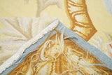 Aubusson Rug 6'0" x 9'0"