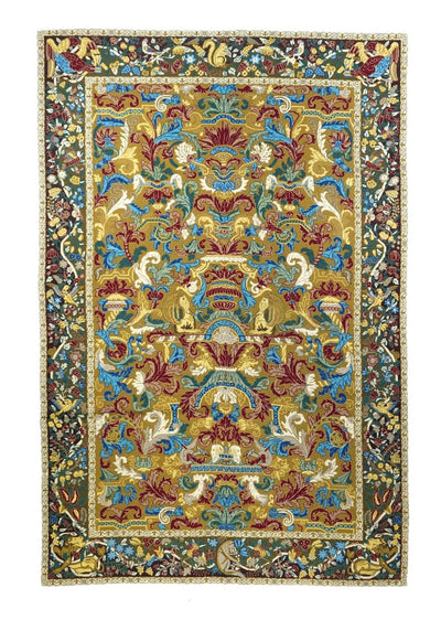 French Aubusson Design Rug 6'0