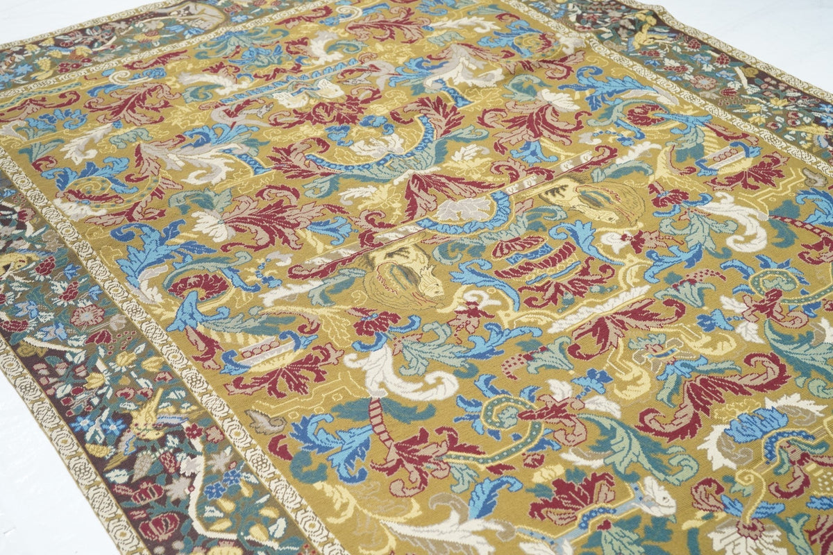 French Aubusson Design Rug 6'0" x 9'0"