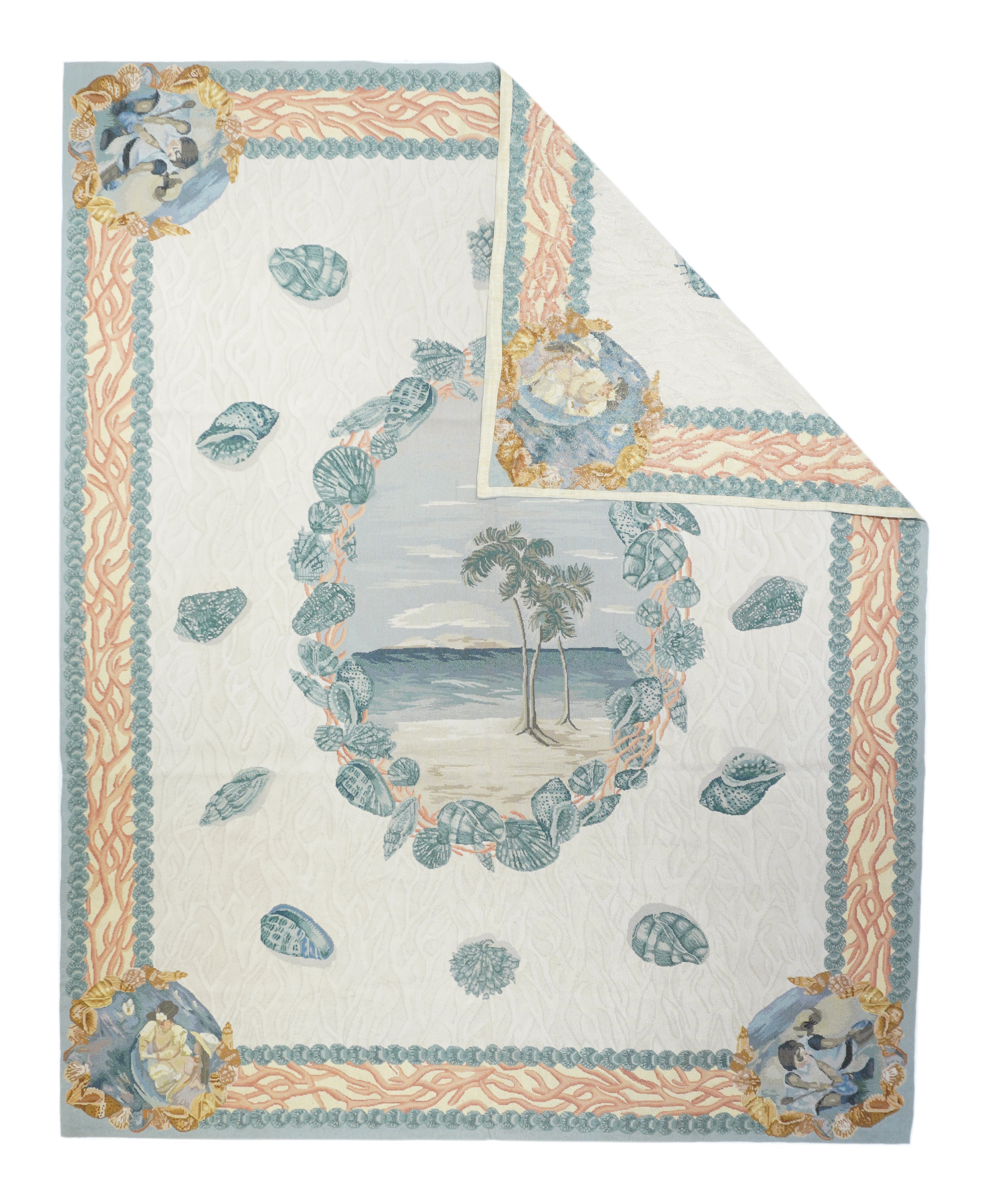 French Aubusson Design Rug 8'0" x 10'0"