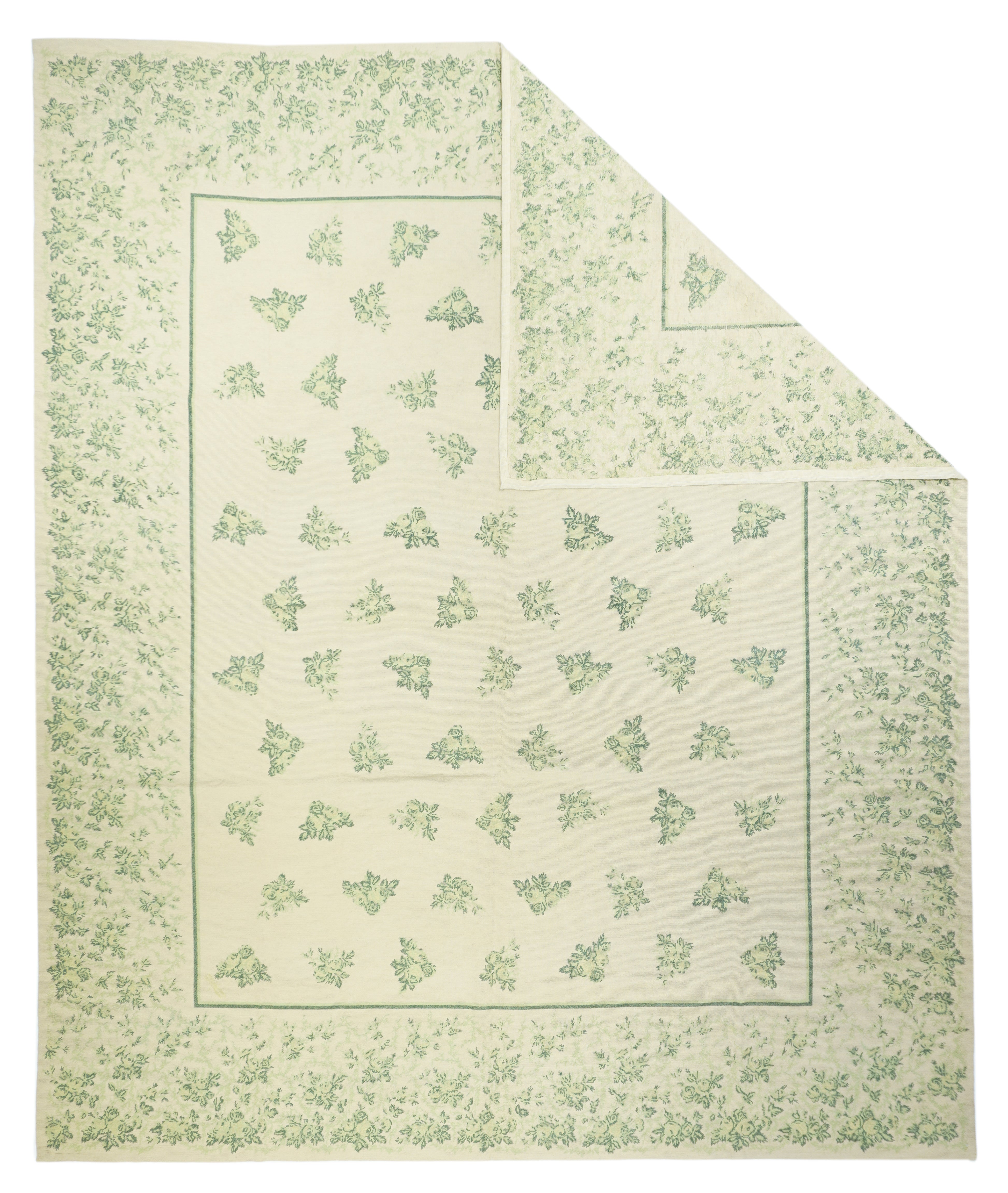 Needle Point Rug 8' 0" x 10' 0"