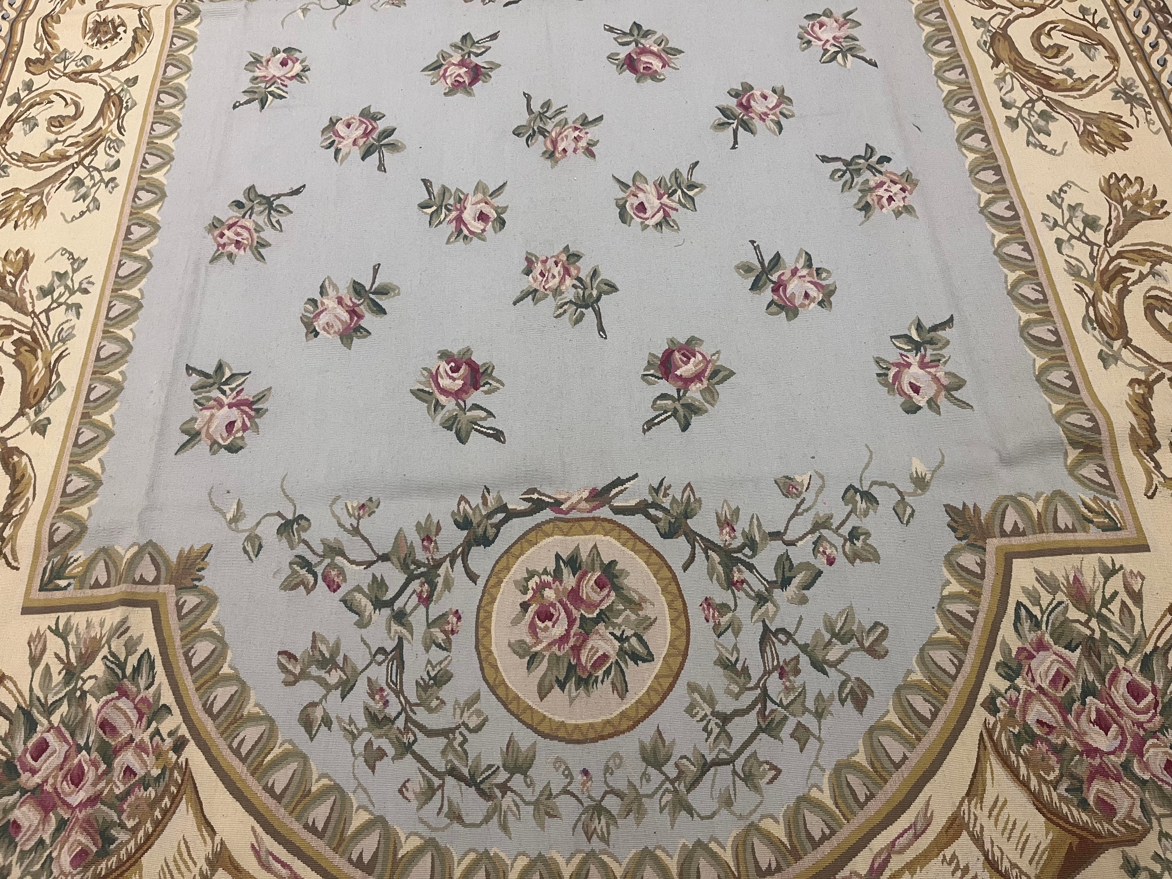 Aubusson Rug 8'0" x 10'0"