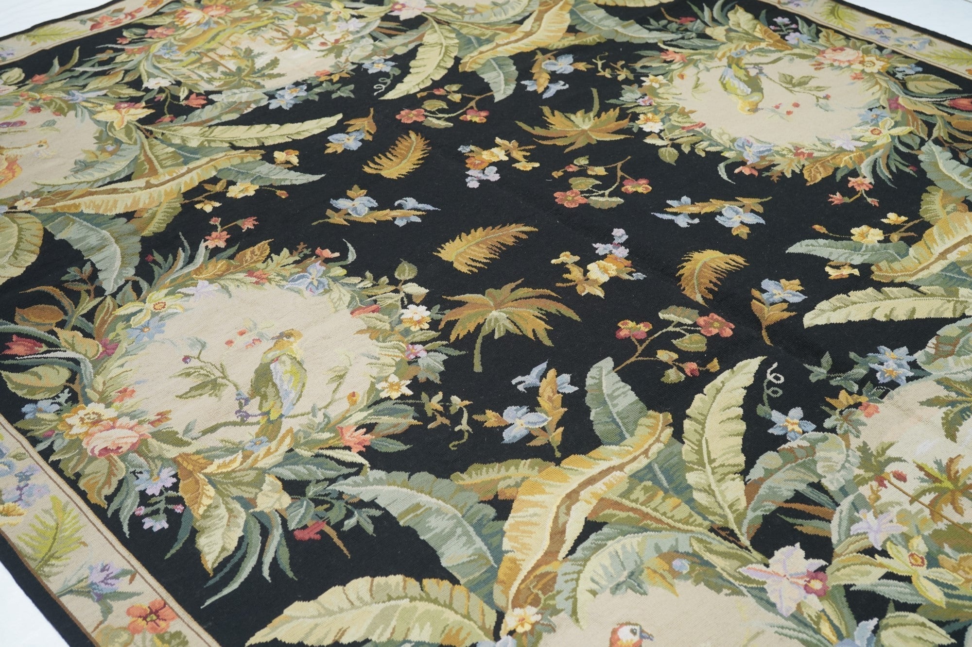 French Aubusson Design Rug 8' x 10'