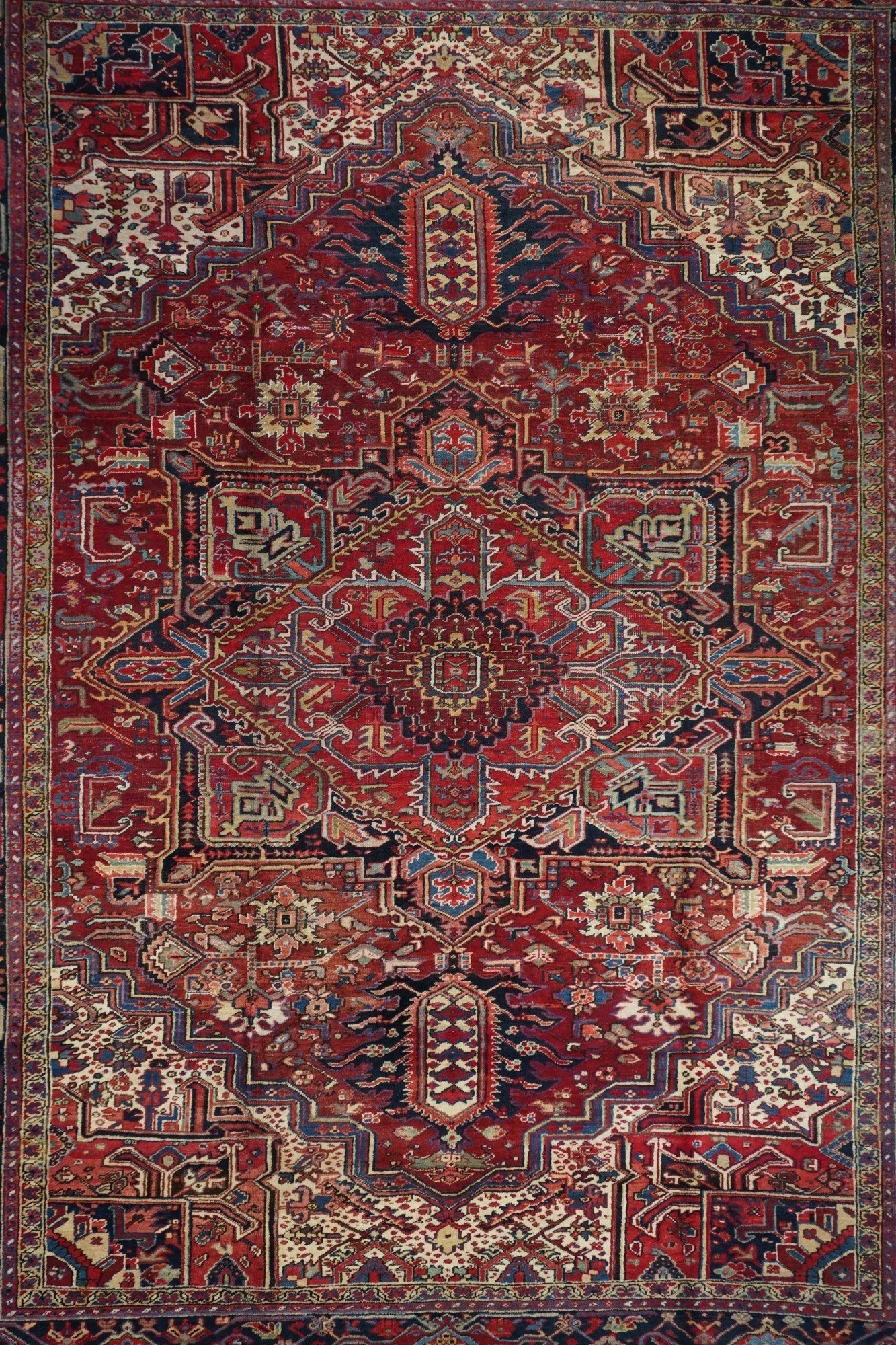 Vintage Heriz Rug 11'6'' x 14'6''