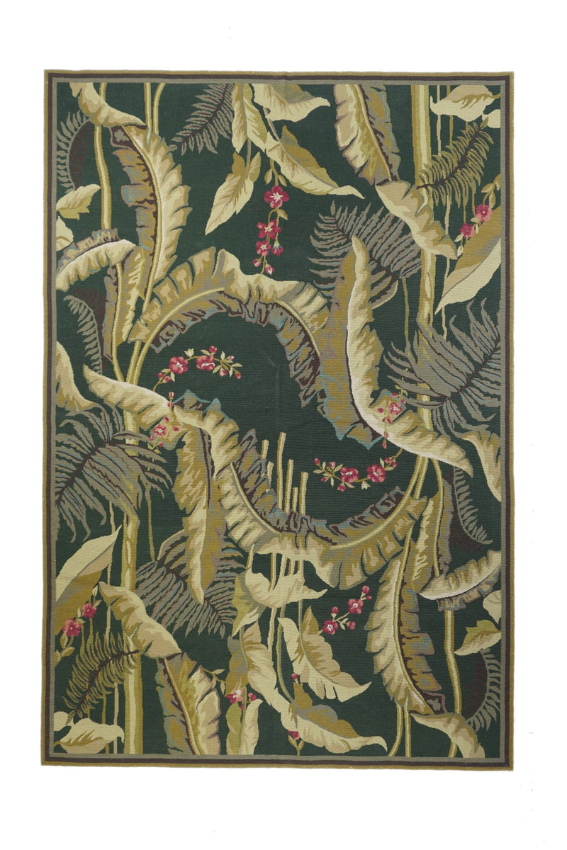 French Aubusson Design Rug 6'0