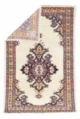 Antique Farahan Sarouk Rug 4' 0" x 6' 8''