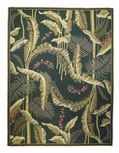 French Aubusson Design Rug 9' x 12'