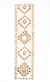Vintage Moroccan Wool Rug 2' 11" x 11' 1''