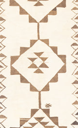 Vintage Moroccan Wool Rug 2' 11" x 11' 1''