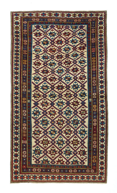 Antique Caucasian Shirvan Rug 2'6'' x 4'5''