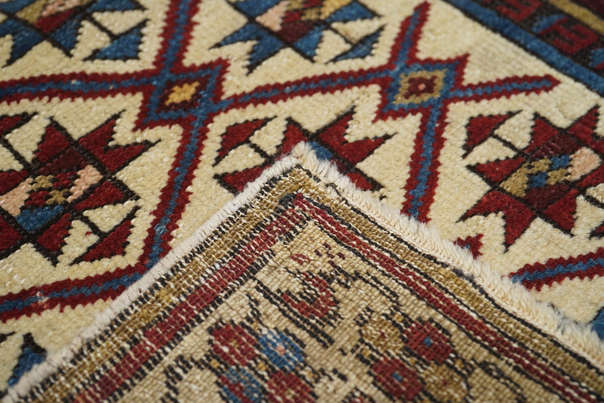 Antique Caucasian Shirvan Rug 2'6'' x 4'5''